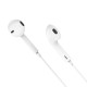 Навушники HOCO M101 Crystal joy wire-controlled earphones with microphone White (6931474782342)