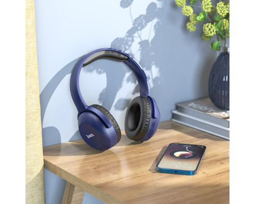 Бездротові навушники HOCO W33 Art sount BT headset Blue (6931474755087)