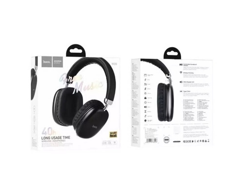 Навушники HOCO W35 Air Triumph BT headset Black (6942007616331 )