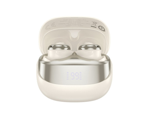Навушники HOCO EW200 Elegant true wireless sleep BT headset Milky White (6942007632645)