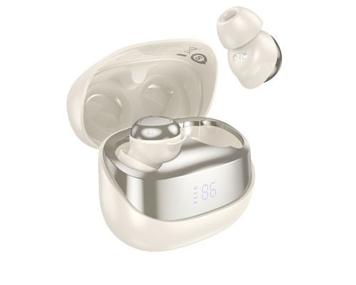 Навушники HOCO EW200 Elegant true wireless sleep BT headset Milky White (6942007632645)