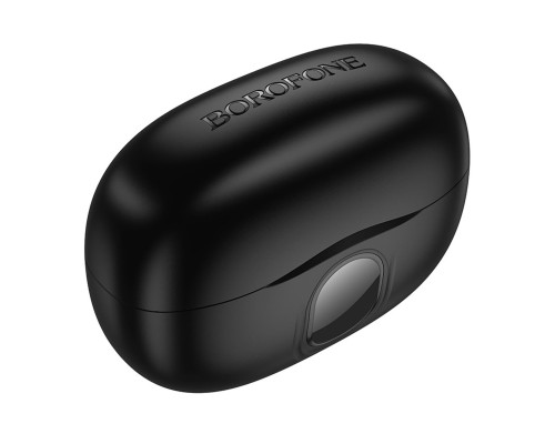 Бездротові навушники BOROFONE FQ4 Lighten true wireless ANC+ENC noise reduction BT headset Black (6941991117664)