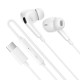 Навушники BOROFONE BM100 Pro Fuente universal digital earphones with microphone Type-C White (6941991121784)