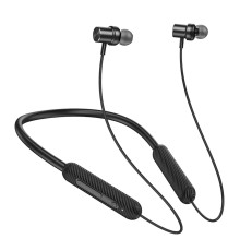Бездротові навушники HOCO ES70 Armour neck-mounted BT earphones Black (6942007611602)