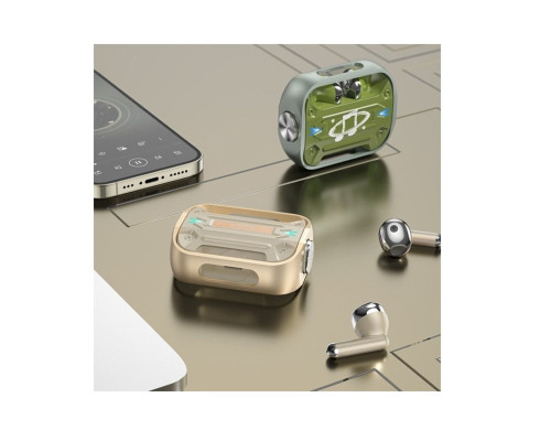 Навушники HOCO EW55 Trendy true wireless BT gaming headset Silver (6942007605229 )