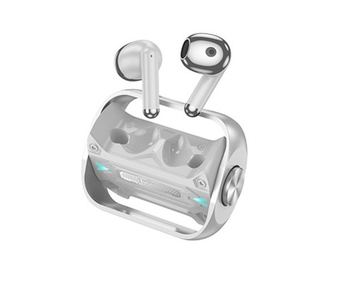 Навушники HOCO EW55 Trendy true wireless BT gaming headset Silver (6942007605229 )