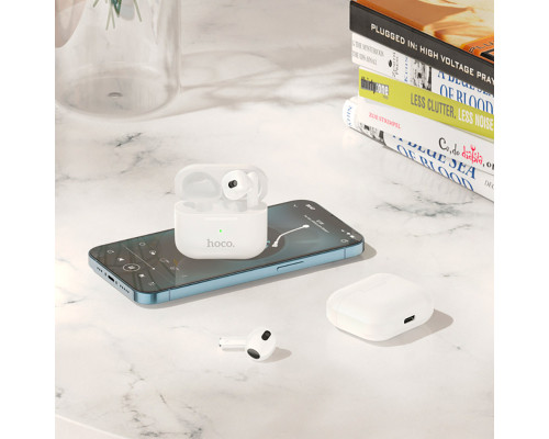 Бездротові навушники HOCO EW30 Intelligent true wireless BT headset White (6931474782793)