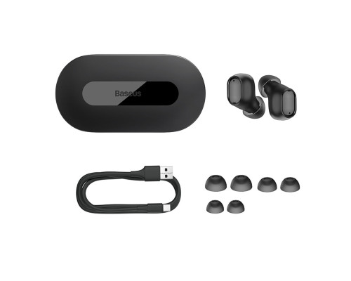 Навушники Baseus Bowie EZ10 True Wireless Earphones Black (A00054300116-Z1)