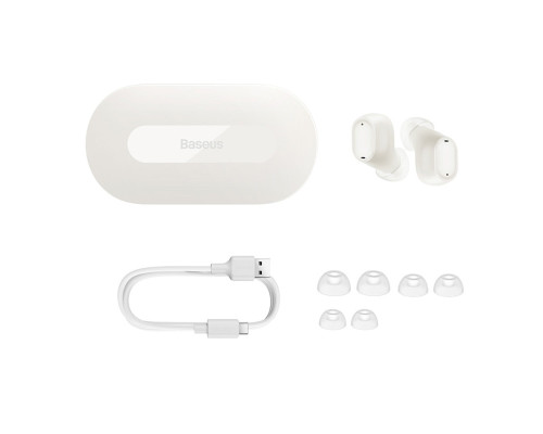 Навушники Baseus Bowie EZ10 True Wireless Earphones White (A00054300226-Z1)