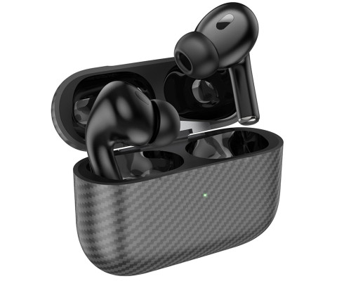 Навушники HOCO EW47 Plus True wireless stereo headset(carbon fiber pattern version) Black (6942007623315)