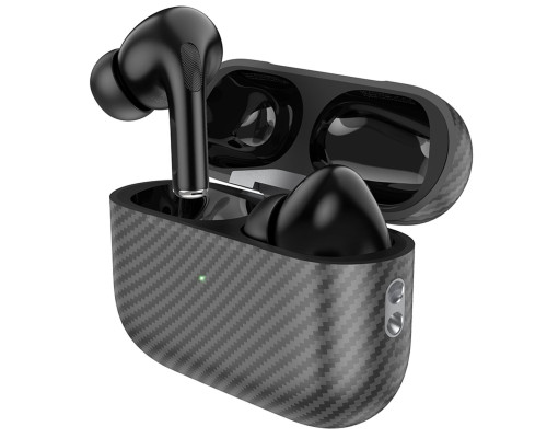 Навушники HOCO EW47 Plus True wireless stereo headset(carbon fiber pattern version) Black (6942007623315)