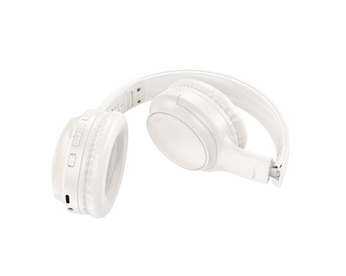 Бездротові навушники BOROFONE BO29 Fascinador BT headphones Milky white (6941991116049)