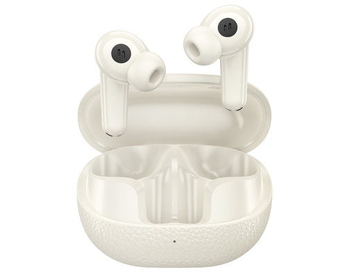 Бездротові навушники HOCO EQ23 Plus Duke Ⅱ true wireless ANC+ENC BT headset Milky White (6942007639309)