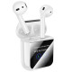 Бездротові навушники BOROFONE BW86 Brocade true wireless BT headset with touch screen White (6941991119484)