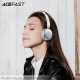 Бездротові навушники ACEFAST H8 active noise cancelling wireless headset Silver (6974316284291)