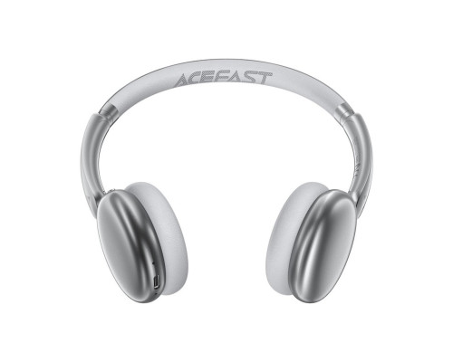 Бездротові навушники ACEFAST H8 active noise cancelling wireless headset Silver (6974316284291)