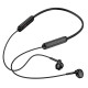 Бездротові навушники BOROFONE BE70 Light neck-hanging BT earphones obsidian black (6941991117046)