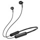 Бездротові навушники BOROFONE BE70 Light neck-hanging BT earphones obsidian black (6941991117046)