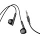 Навушники HOCO M93 wire control earphones with microphone Black (6931474765222)