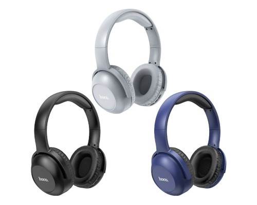 Бездротові навушники HOCO W33 Art sount BT headset Grey (6931474755094)