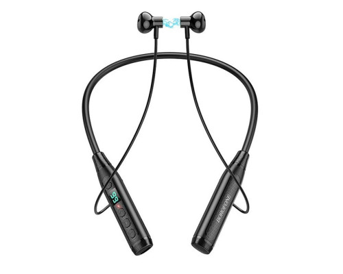 Навушники BOROFONE BE61 Traveller neckband BT earphones Black (BE61B)