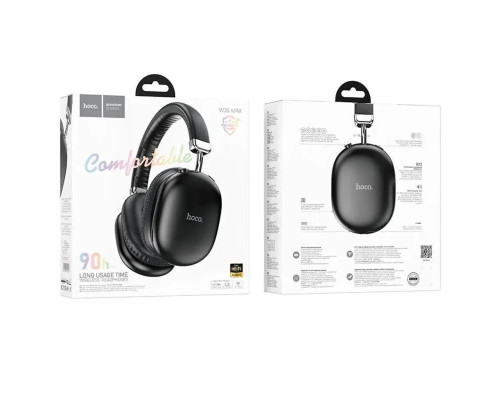 Бездротові навушники HOCO W35 Max Joy BT headphones Black (6942007612203)