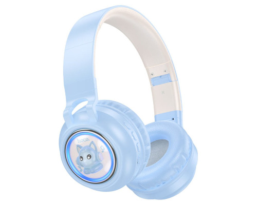 Навушники HOCO W50 Cute fun BT headphones Blue (6942007619592)