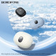 Бездротові навушники BOROFONE FQ4 Lighten true wireless ANC+ENC noise reduction BT headset Milky white (6941991117671)