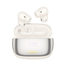Бездротові навушники HOCO EQ20 Rhyme true wireless ANC+ENC noise reduction BT headset Milky White (6942007641326)
