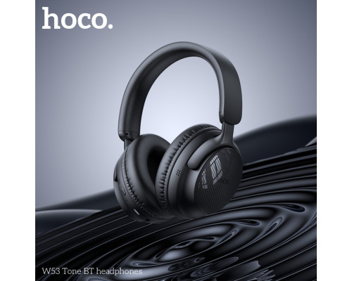 Бездротові навушники HOCO W53 Tone BT headphones Classic Black (6942007646574)