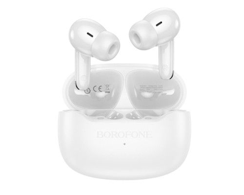 Бездротові навушники BOROFONE FQ1 Shine wireless BT headset White (6941991113291)
