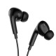 Навушники BOROFONE BM100 Pro Fuente universal earphones with microphone Black (6941991121753)