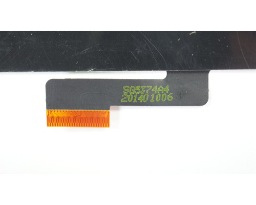 Тачскрін (сенсорне скло) для SG5374-FPC-V2, 8, зовнішній розмір 197*150 мм, внутрішній розмір 162*122 мм, 51 pin, чорний