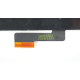 Тачскрін (сенсорне скло) для SG5374-FPC-V2, 8, зовнішній розмір 197*150 мм, внутрішній розмір 162*122 мм, 51 pin, чорний