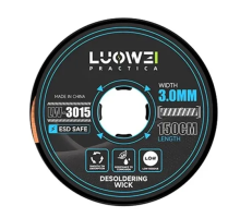 Очищувач (обплетення) припою LUOWEI LW-3015 3.0 мм x 1.5 м PLS-00-00148053