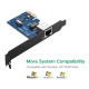 Мережева карта UGREEN US230 Gigabit 10/100/1000Mbps PCI Express Network Adapter(UGR-30771) (UGR-30771)