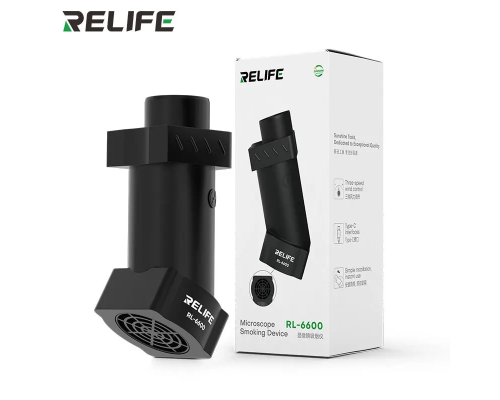 Витяжка для мікроскопу RELIFE RL-6600, чорна PLS-00-00146178