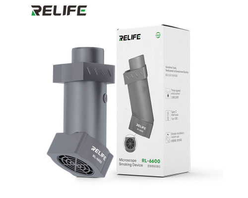 Витяжка для мікроскопу RELIFE RL-6600, сіра PLS-00-00150506