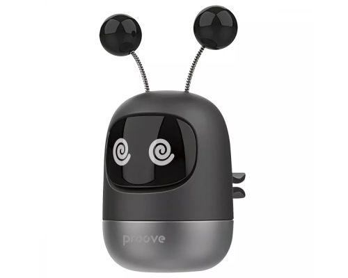 Автомобільний освіжувач повітря Proove Emoji Robot stunned black PLS-00-00125049