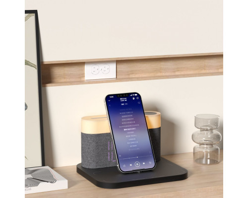 Нічник з Бездротовою Зарядкою Proove Day & Night dark gray 2003000167467 6901111481471