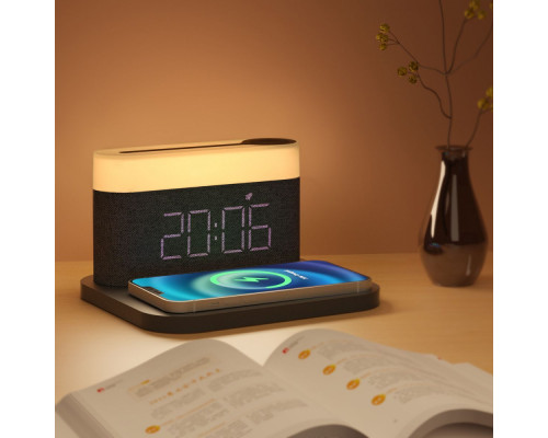 Нічник з Бездротовою Зарядкою Proove Day & Night dark gray 2003000167467 6901111481471