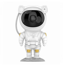 Лазерний нічник-проектор зоряного неба Astronaut 1500 mAh white