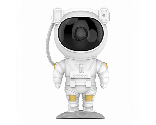 Лазерний нічник-проектор зоряного неба Astronaut 1500 mAh white