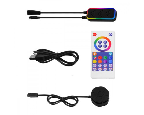 RGB Набір настінних світильників LED Smart Wall Lamp 9pcs (TuYa WIFI) black 2001001859527