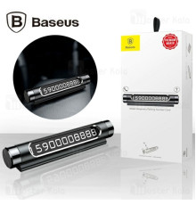 Паркувальна карта Baseus Temporary Parking Number Card Black (ACNUM-01)