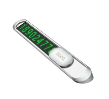 Паркувальна карта Hoco PH41 Promise metal hidden stop sign Сіра mag-6931474748799144383