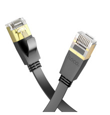 Мережевий кабель HOCO US07 General pure copper flat network cable(L=20M) Black (6931474780720)