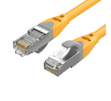 Мережевий кабель Vention Cat.6A SFTP Patch Cable 1M Yellow (IBHYF)
