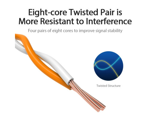 Мережевий кабель Vention Cat.6 UTP Patch Cable 10M Black (IBEBL)