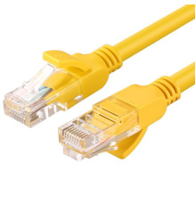 Мережевий кабель UGREEN Cat5e UTP Lan cable 26AWG 2m (Yellow) (UGR-11231)